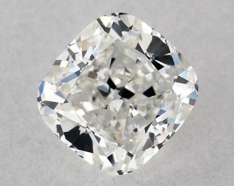GIA 0.50 Carat H-VS1 Very Good Cut Cushion Modified Diamond